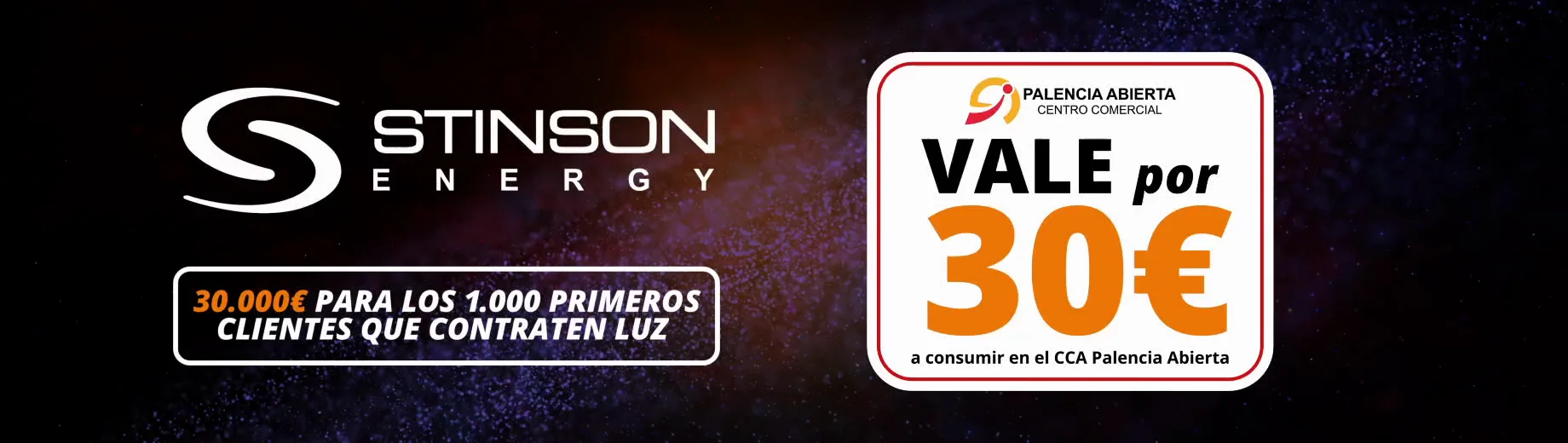 Creatividad de Stinson Energy con un vale de 30 euros de Palencia Abierta